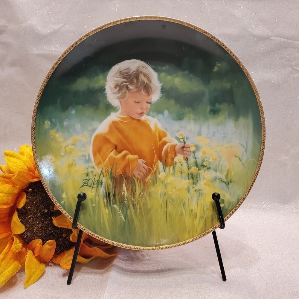 Knowles March of Dimes "A Time For Peace" Collector Plate / 50th anniversary